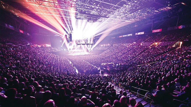 MGM Grand Garden Arena at MGM Grand in Las Vegas has hosted legendary fights and concerts