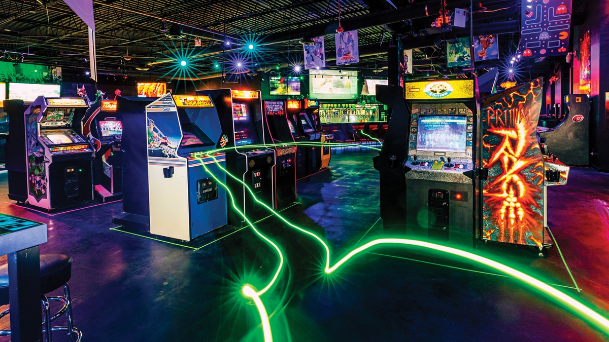Player 1 Video Game Bar is a great night out in Las Vegas