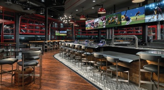 With pizza, burgers, beer and a Big Game watch party special, you'll be all set at this hot spot next to Allegiant Stadium.