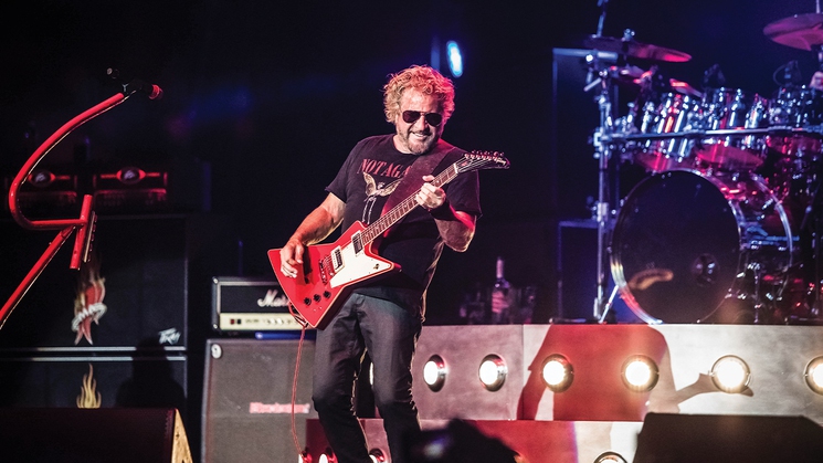 Sammy Hagar performs at Dolby Live at Park MGM in Las Vegas