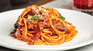 Italian restaurant at Resorts World has an incredible patio experience.