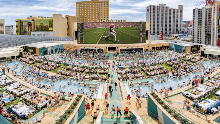 Stadium Swim at Circa Resort & Casino in Las Vegas