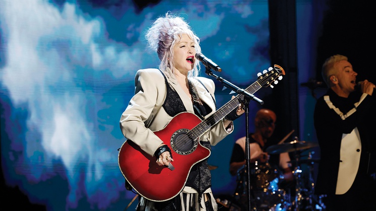 The pop icon performs a series of concerts at The Colosseum at Caesars Palace.