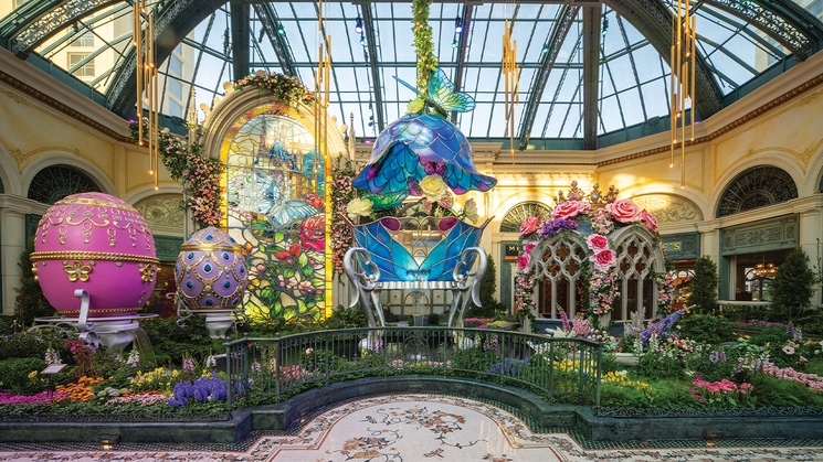 Enjoy the new seasonal display at Bellagio Conservatory & Botanical Gardens in Las Vegas