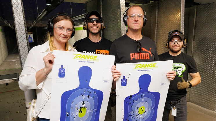 ELITE members enjoyed an evening of fun at The Range 702 in Las Vegas