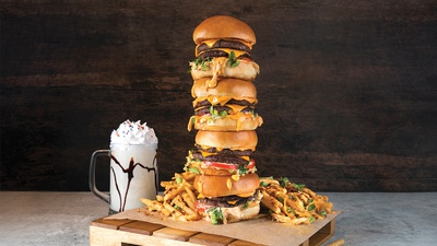 For National Hamburger Month, head to Public House in Las Vegas for an unforgettable challenge