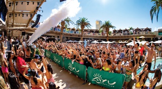 Ayu Afters at Resorts World Las Vegas brings a variety of DJs to the luxury tropical environment.