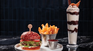The celebrity chef’s Flamingo outpost features something for every palate.