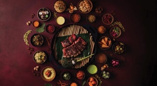 The James Beard Award-winning chef gives diners a taste of his heritage at his SAHARA Las Vegas restaurant.