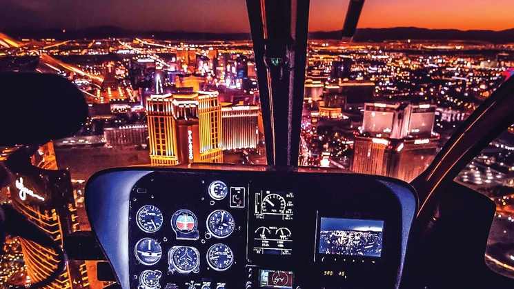Admire the view with Maverick Helicopters in Las Vegas