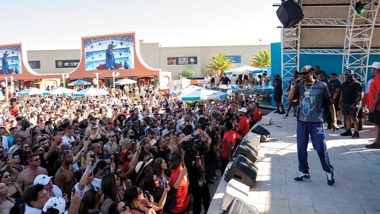 Tailgate Beach Club at Mandalay Bay in Las Vegas