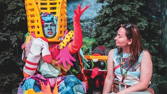 The interactive performances only enhance what is already a surreal experience at AREA15.