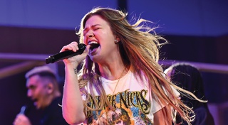 The superstar performs in ‘Studio Sessions’ at The Colosseum at Caesars Palace.