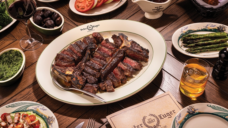 Great steaks are only the beginning at Peter Luger Steak House at Caesars Palace in Las Vegas