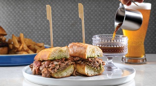 The menu at The Venetian Resort dining spot captures favorite dishes from around the globe.