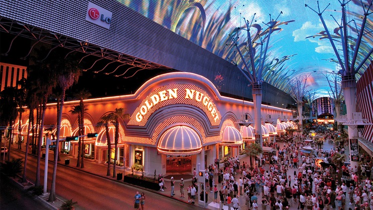Golden Nugget in downtown Las Vegas