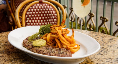 The Paris Las Vegas restaurant offers a free drink with all brunch reservations on Aug. 1.